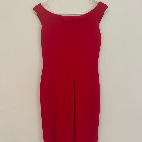 Ralph Lauren Cocktail Dress - red - Size 6P - Picture 4 of 7